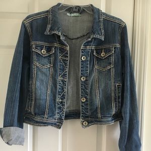 Cropped Denim Jacket